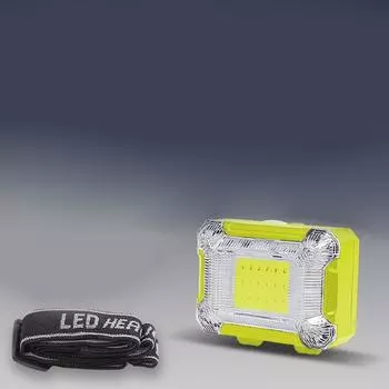 Многофункциональный уличный фонарь для бега на велосипеде, светодиодный фонарь высокой яркости, крепящийся на голову, мощный свет, оборудование для ночной езды жёлтый