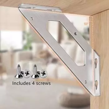 Многофункциональный утолщенный угловой код из нержавеющей стали, трехсторонняя фиксированная угловая опорная рама из железа, многофункциональный фиксированный перевернутый угловой код Small