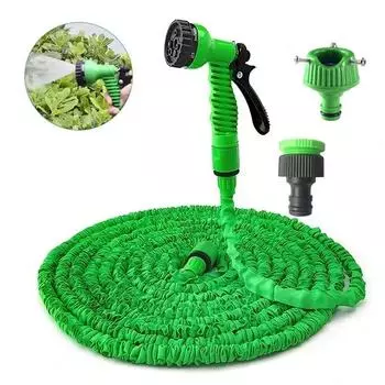 Многофункциональный водяной пистолет для полива сада и мойки автомобилей, 7-функциональный водяной пистолет для орошения сада, используемый для мойки автомобилей, вода 25ft синий