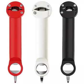 Многофункциональный выдвижной открывалка для банок Захваты для банок для открывания банок Выдвижной магнитный консервный нож Открывалка для банок Открывалка для бутылок красный