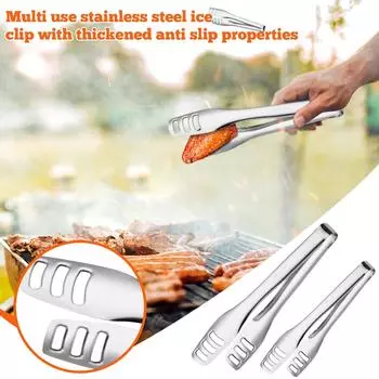 Многофункциональный зажим для еды, зажим для рыбы, кухонный зажим для стейка, зажим для блинов для барбекю, зажим для еды лопатки для рыбы One Size