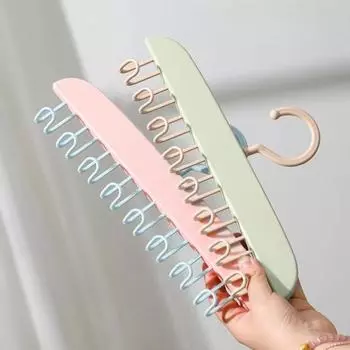 Многофункциональный жилет для нижнего белья, вешалка для хранения артефактов, бытовой крючок для общежития, можно повесить на выступе, сушилку 1pc зелёный