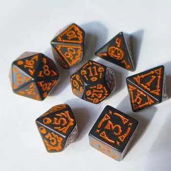 Многогранные игральные кости для TRPG DND RPG D20 D12 D10 D8 D6 D4 настольные игральные кости двухцветные развлекательные настольные игровые кости набор из 7 шт./лот