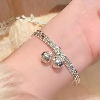 Многокруговой браслет-колокольчик для женщин Tide Simple Cold Wind универсальный браслет легкий роскошный нишевый темперамент ювелирные изделия высокого класса