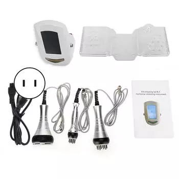 Многополярный RF-аппарат для удаления жира, похудения, лифтинга кожи, косметологический аппарат 100240 В US Plug