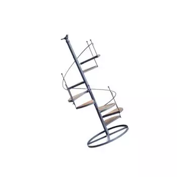 Многоярусная деревянная стойка для цветов, держатель для растений, полка для бонсай для домашнего сада, декоративная и универсальная