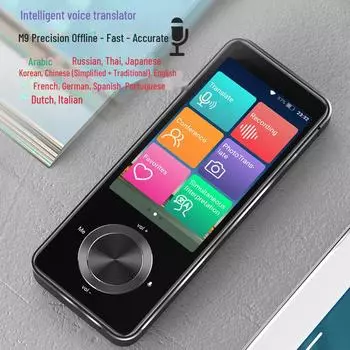 Многоязычная автономная голосовая и HD-камера-переводчик Pen M9 — поддерживает арабский, японский, корейский, немецкий, английский, русский и тайский языки. M9