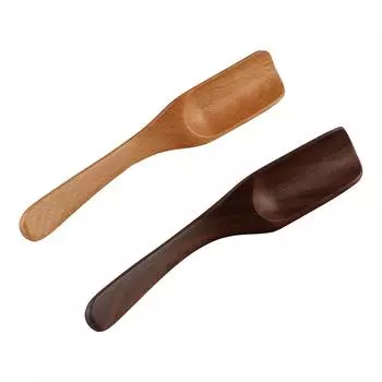 Многоразовая чайная ложка, деревянная ретро-ложка, чайные принадлежности, ложка для сахарной пудры, офис beech