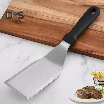 Многоразовая лопатка для стейка, легкая очистка, практичная эргономичная ручка, кухонная лопатка