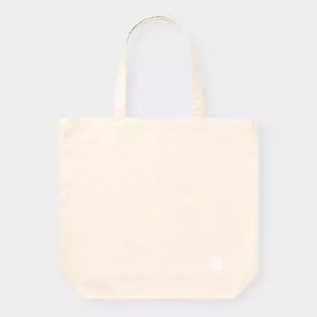 Многоразовая сумка GU by Uniqlo из хлопка среднего размера