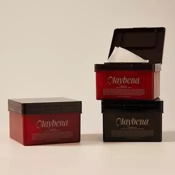 Многоразовая упаковка масок Maybena (успокаивающий/керамин + против морщин/летонин), 2 пачки, 30 листов