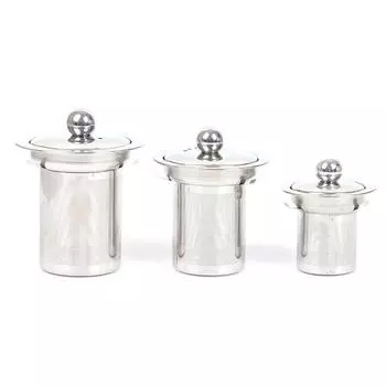 Многоразовое ситечко для чая из нержавеющей стали, сетчатая корзина для заварки, свободный заварочный чайник для листьев чая 63mm