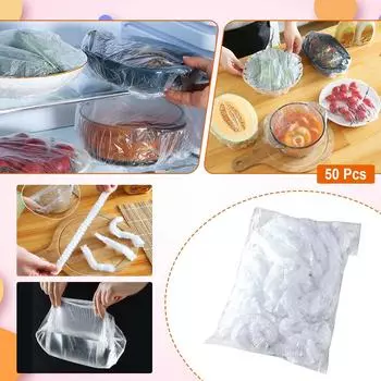 Многоразовые эластичные чехлы для хранения продуктов, сумки для хранения свежих продуктов, эластичная окантовка для любых остатков A