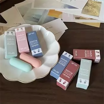 Многоразовые беруши для сна, сверхтихие, мягкие, упругие, для глубокого сна и учебы, комфортные, с шумоподавлением.