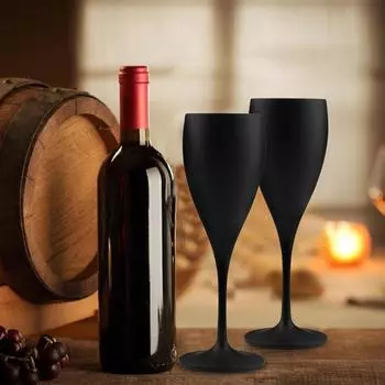 Многоразовые фужеры для шампанского, бокалы из полипропилена, бокалы для вина, которые можно мыть в посудомоечной машине, простой хозяйственный бокал для вина прозрачный