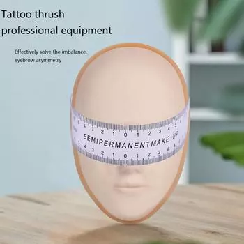 Многоразовые измерительные приборы для бровей, линейка для бровей, линейка, перманентные инструменты