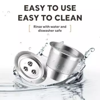 Многоразовые кофейные капсулы K Cups из нержавеющей стали для Keurig 1 Universal Refillable K-Cup Coffee