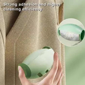Многоразовые липкие ролики для удаления ворса, моющиеся липкие шарики для одежды, диванов, мини-средство для удаления шерсти домашних животных и пыли для дома и путешествий белый