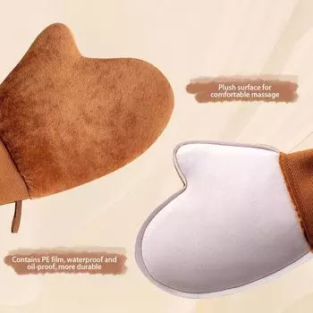 Многоразовые перчатки для автозагара Перчатки для загара Крем-лосьон-мусс Перчатки для очистки тела Перчатки для автозагара бронзовый