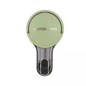 Многоразовые присоски Крючки для халата и полотенца Сверхпрочные Настенные хозяйственные крючки без сверления для ванной, кухни, окон One Size зелёный