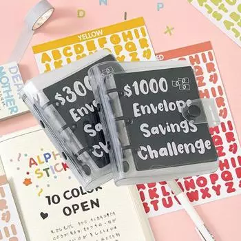 Многоразовые сбережения Проблемы Книга Денежные Конверты Конверт Экономия Проблема Экономия Денег $500