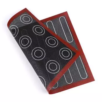 Многоразовые силиконовые коврики для выпечки, антипригарный коврик для гриля, противень, коврик для духовки, противень для пикника, противень для печенья, инструменты для духовки и барбекю