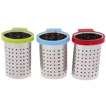 Многоразовое стальное ситечко для чайника