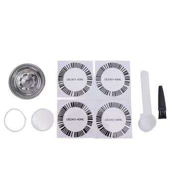 Многоразовый адаптер для кофейных капсул из нержавеющей стали SUS Держатель для конвертера кофейных капсул для NEXT для POP Co