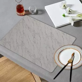 Многоразовый дренажный коврик, быстросохнущий, полезный, обеденный стол, тарелка с горячей чашей, слив для посуды 30*40cm светло-серый