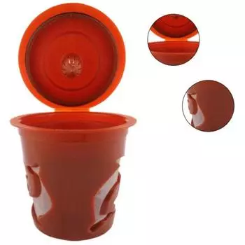 Многоразовый фильтр для кофе K-cup 2,0, капсульная чашка с дельфином, фильтры для кофе, пищевой пластик, нержавеющая сталь, 1 шт., 5,1*3,7*4,7 см