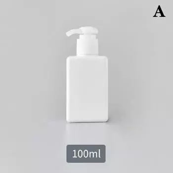 Многоразовый квадратный шампунь гель для душа пустые бутылки с дозатором шампунь кондиционер гель для тела дозатор для ванной комнаты El