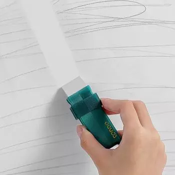 Многоразовый ластик для удаления пятен, ластик для удаления известкового налета, ластик для чистки стекол, бытовые чистящие средства зелёный