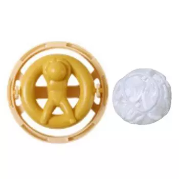 Многоразовый мешок для сбора волос с фильтром для стирки, улавливатель ворса, стиральная машина жёлтый