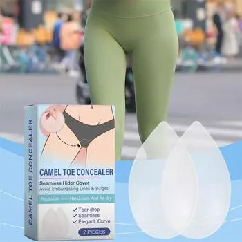 Многоразовый невидимый клейкий силикон для женщин, леггинсы, купальники, спортивная одежда, водонепроницаемый чехол