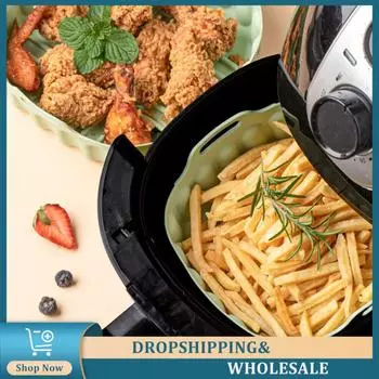 Многоразовый воздушный поддон предотвращает проливание, утечку, более прочную устойчивость, круглый горшок, инструменты для выпечки, печь Ryers, устойчивость к коррозии