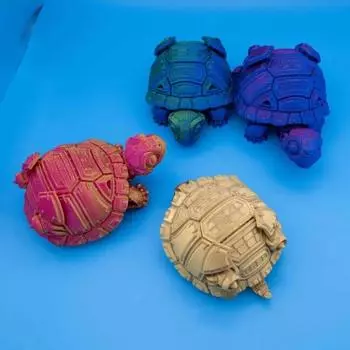Многошарнирные 3D-печатные черепахи Пластиковые игрушки-животные Креативные игрушки для снятия стресса Подарки на праздники Style 4