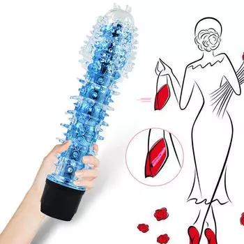 Многоскоростной вибратор Желейный фаллоимитатор Пенис Вибратор Массажер Стимулятор клитора Взрослые секс-игрушки для женщин