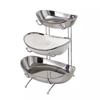 Многослойная фруктовая тарелка в скандинавском стиле для гостиной, журнальный столик, бытовая сладость