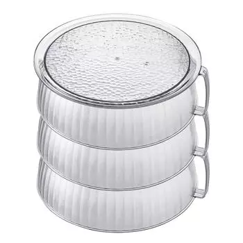 Многослойная крышка для еды Многофункциональная прозрачная крышка для еды Сохраняющая свежесть Изолированная крышка для посуды