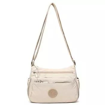 Многослойная повседневная легкая наплечная сумка кроссбоди для женщин, модная, простая, универсальная, с несколькими отделениями 27X11X20CM