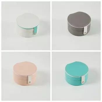 Многослойная сумка для упаковки ювелирных изделий, зеркальная мини-шкатулка для демонстрации ювелирных изделий, держатель для ювелирных изделий, сумочка для отпуска розовый