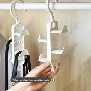 Многослойная вешалка, крючки для гардероба, одежда, шарф, сумка, шляпа, органайзер, подвесная стойка, вешалка для шкафа, домашние крючки для экономии места для хранения