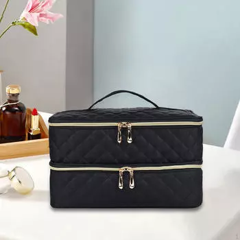 Многослойное решение для хранения лака для ногтей для энтузиастов красоты чёрный