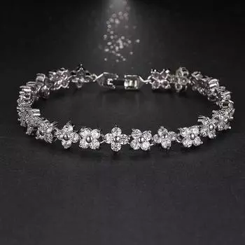 Многослойные украшения, милые украшения в этническом стиле, браслет из римского циркона, красивый подарок на день рождения для женщин Adjustable size