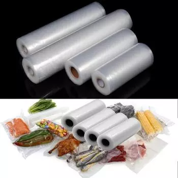 Многослойный рулонный вакуумный упаковщик, сохраняющий свежесть, пакет для хранения продуктов питания Pa 12cm by 500cm