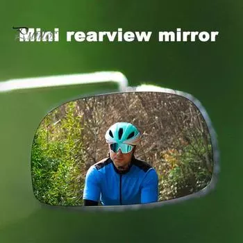 Многоугольное регулируемое зеркало заднего вида для горного дорожного велосипеда чёрный