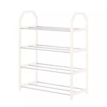 Многоуровневая полка для хранения обуви, складная полка для обуви, сборная полка для обуви One Size