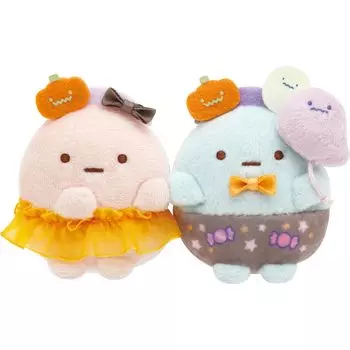 MO15701 Sumikko Gurashi Collection Ghost Night Park Halloween Plush Toy Set Hand-held