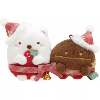 MO22701 Sumikkogurashi Nakayoshi Nori Плюшевая игрушка Белый медведь и мастер маме