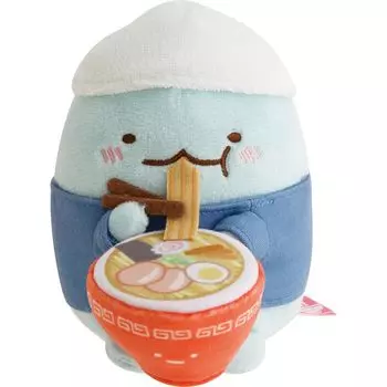 MO76001 Sumikko Gurashi Ramen Stuffed Toy Lizard